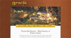 Desktop Screenshot of graciaspa.com